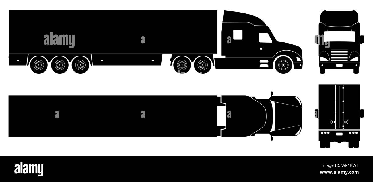 Free Free 319 Semi Truck Svg Icon SVG PNG EPS DXF File