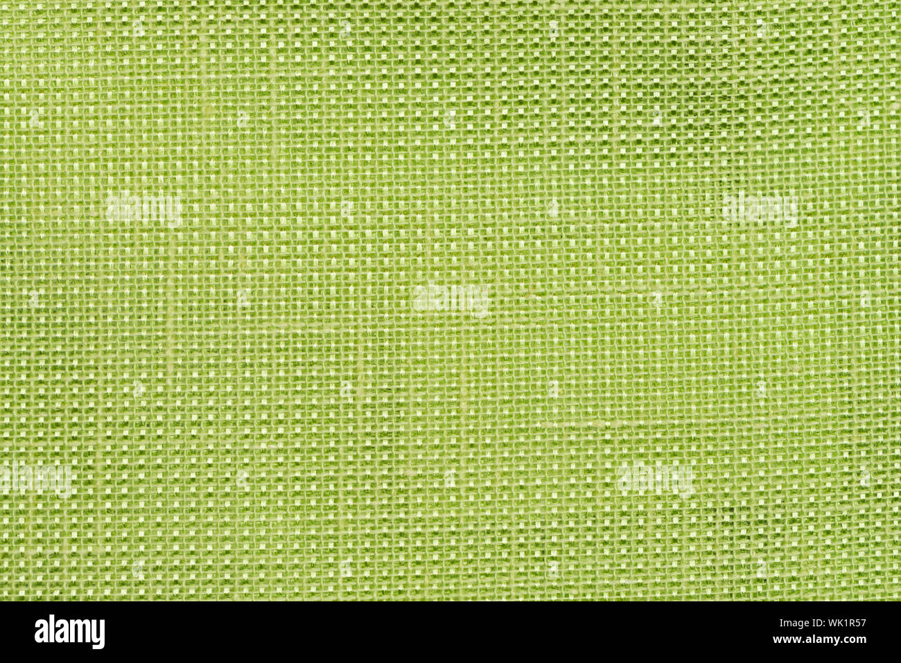Closeup detail of green fabric texture background Stock Photo - Alamy