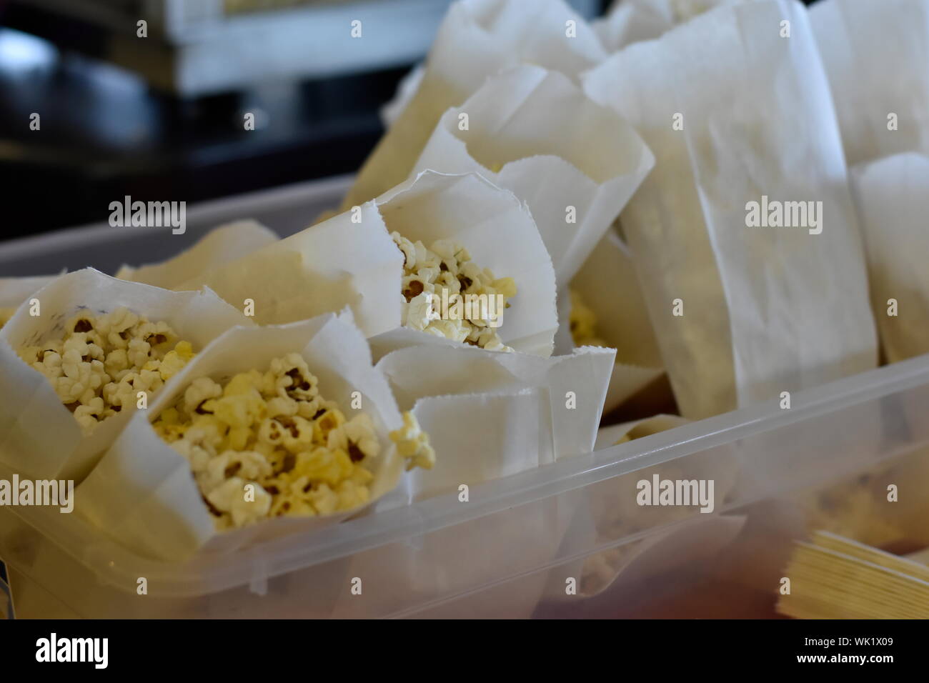Bags Of Popcorn High Resolution Stock Photography And Images Alamy