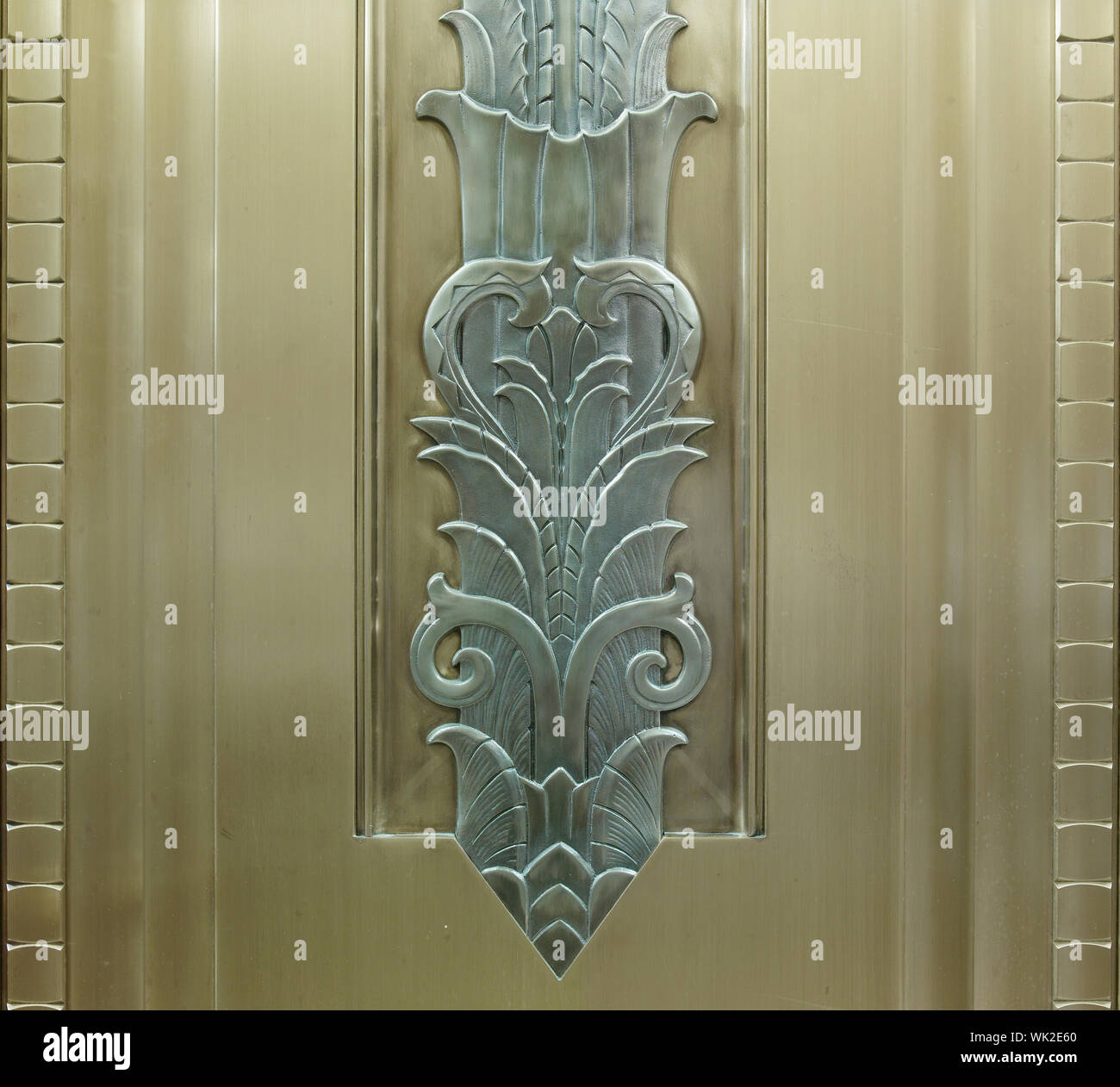 Interior Detail From Double Doors At Ends Of Corridor In Front Of