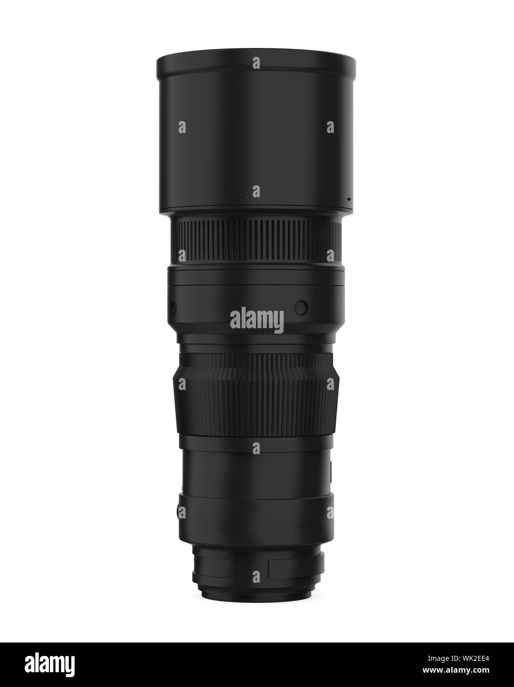 Telephoto Lens Isolated Stock Photo Alamy