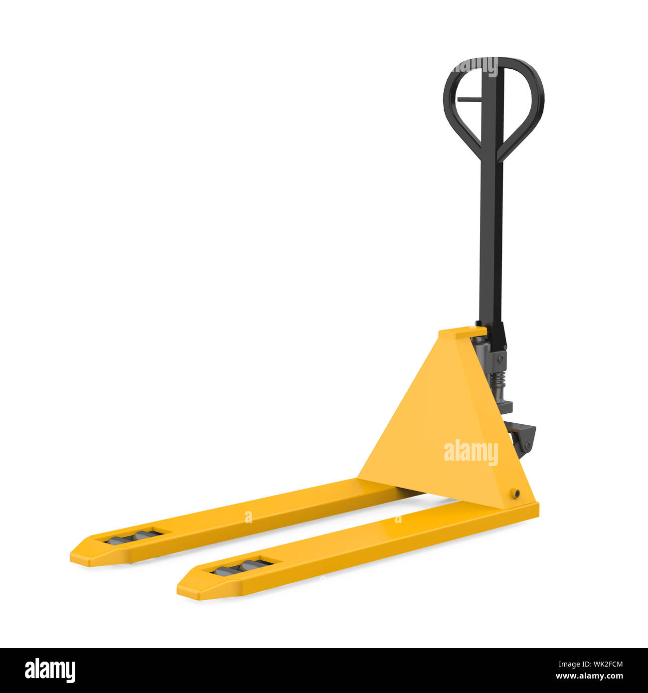 Pallet Truck Isolated Stock Photo Alamy