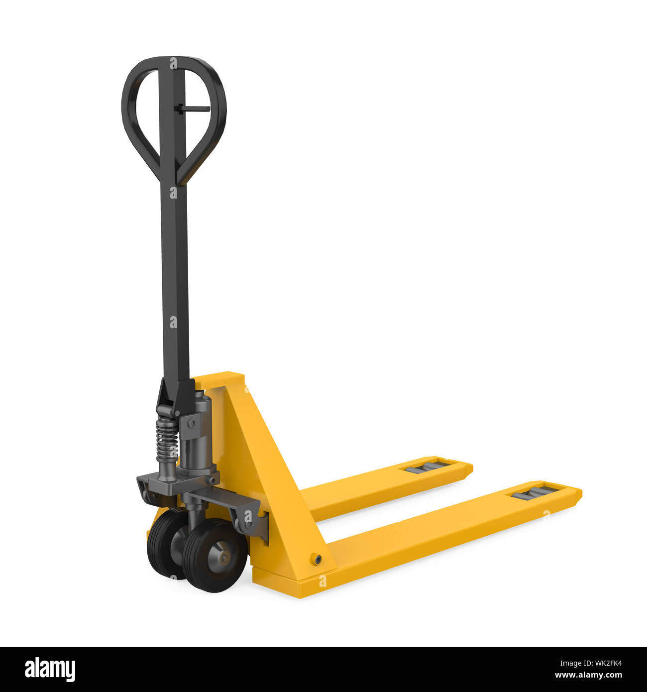 Pallet Truck Isolated Stock Photo Alamy