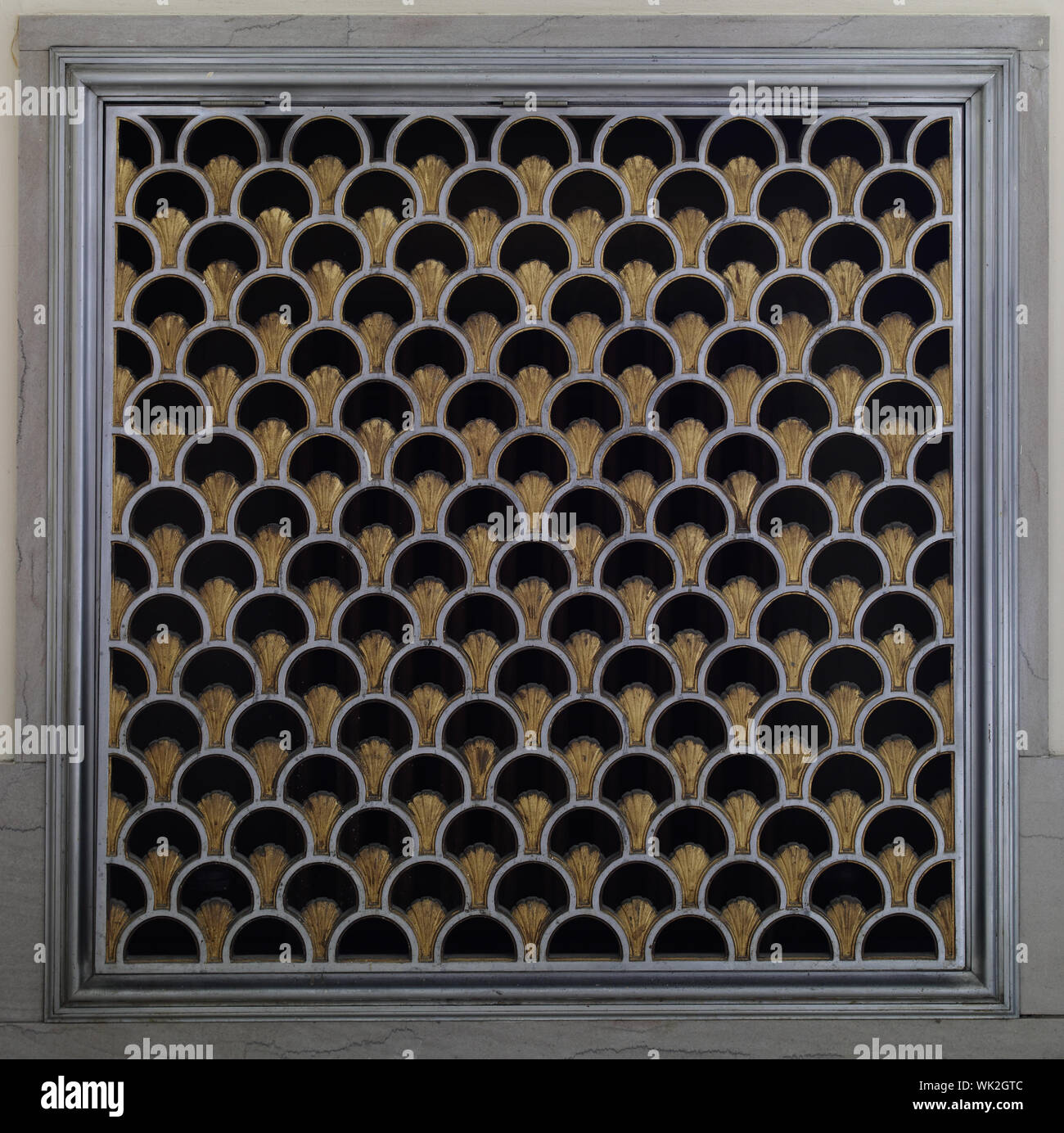 Interior grill detail, Federal Building, San Francisco, California