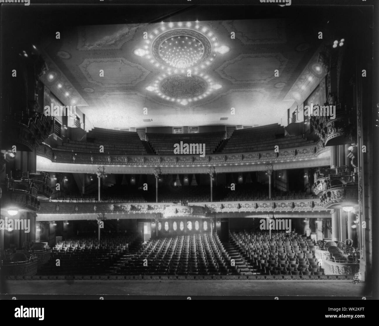 Interior of Bradford Theater Stock Photo Alamy