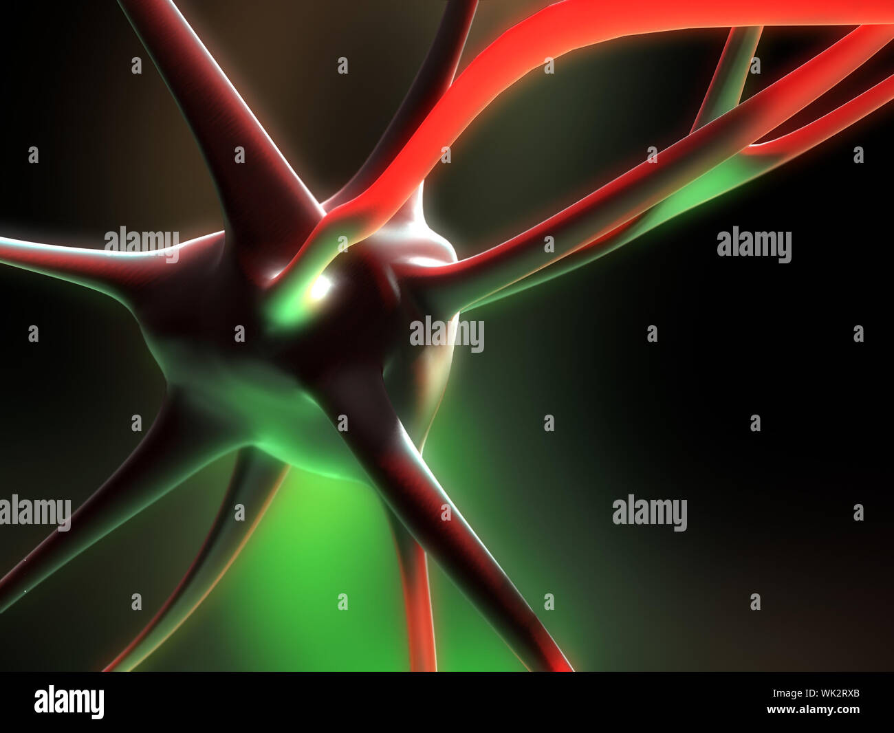 Neuron dendrites brain human hi-res stock photography and images - Alamy