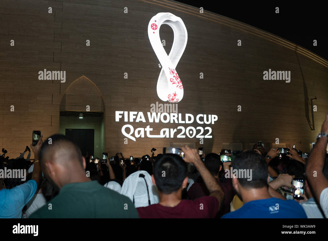 official FIFA World Cup Qatar 2022 Logo Stock Photo - Alamy