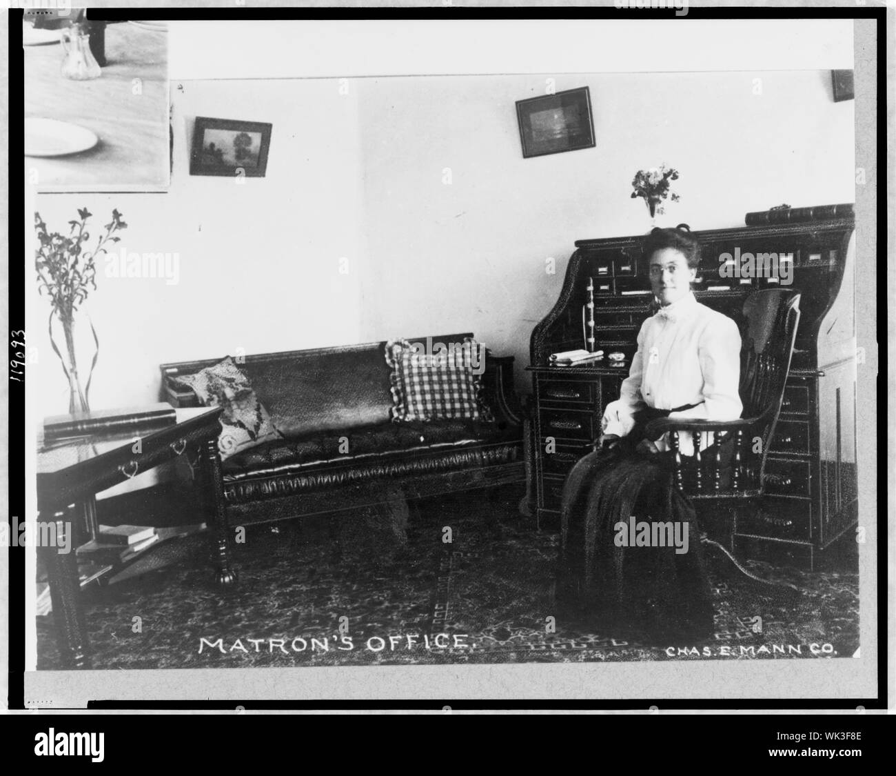 Interior views, Iowa Odd Fellows' Orphans' Home, Mason City, Iowa ...