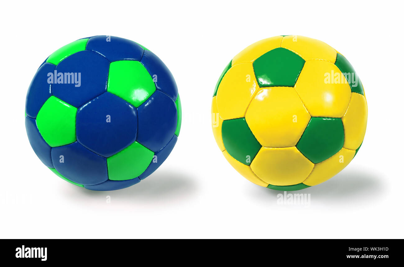 Soccer balls Stock Photo Alamy