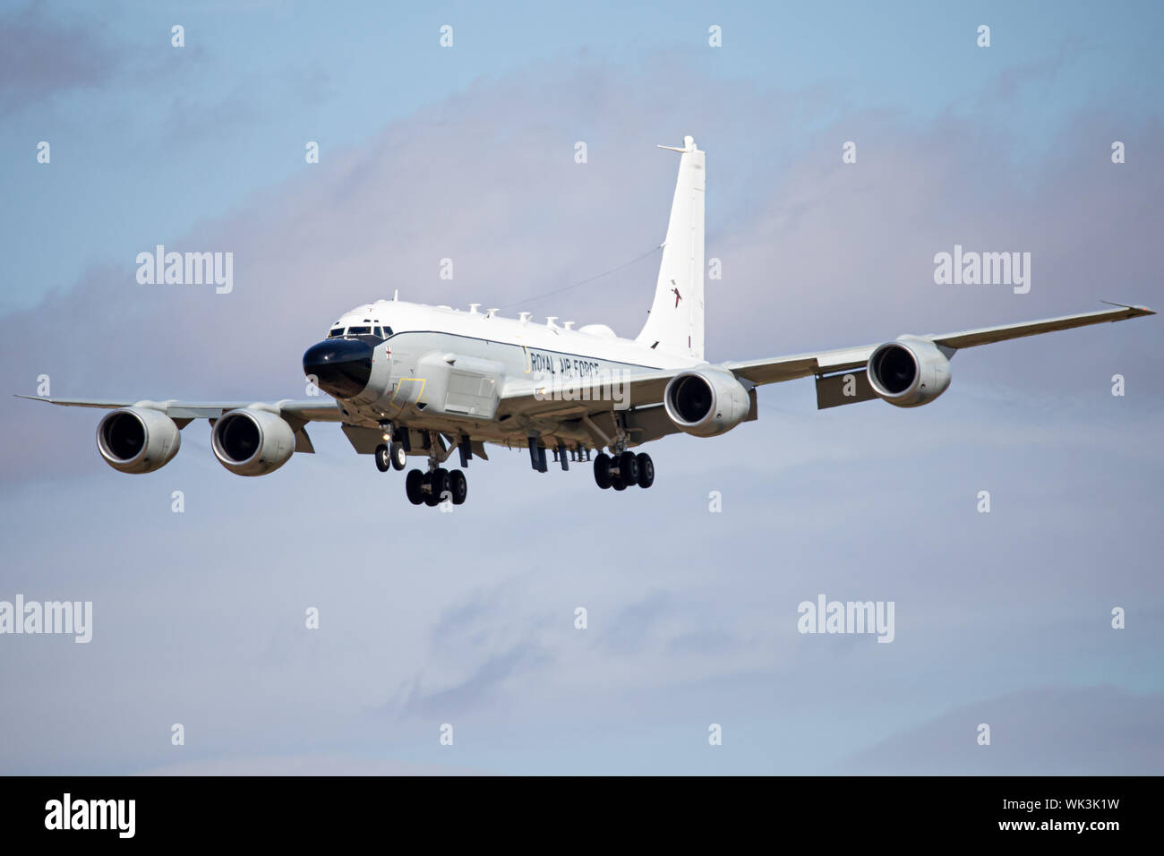 RAF Boeing Rivet Joint at RAF Waddington, Lincolnshire, UK. Taking part