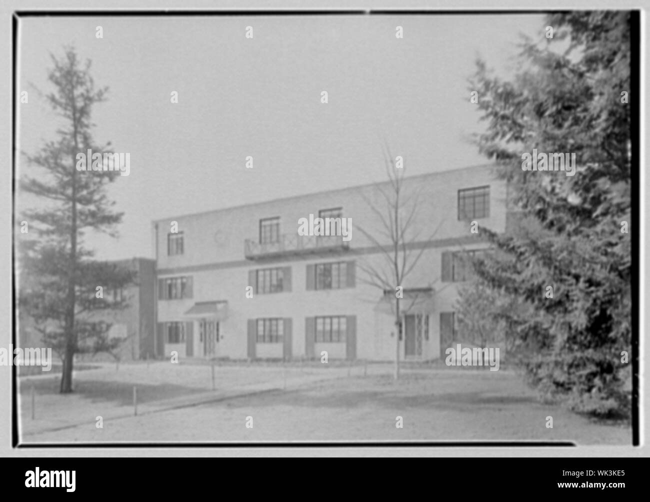 Interlaken Apartments, California Road, Eastchester, New York Stock