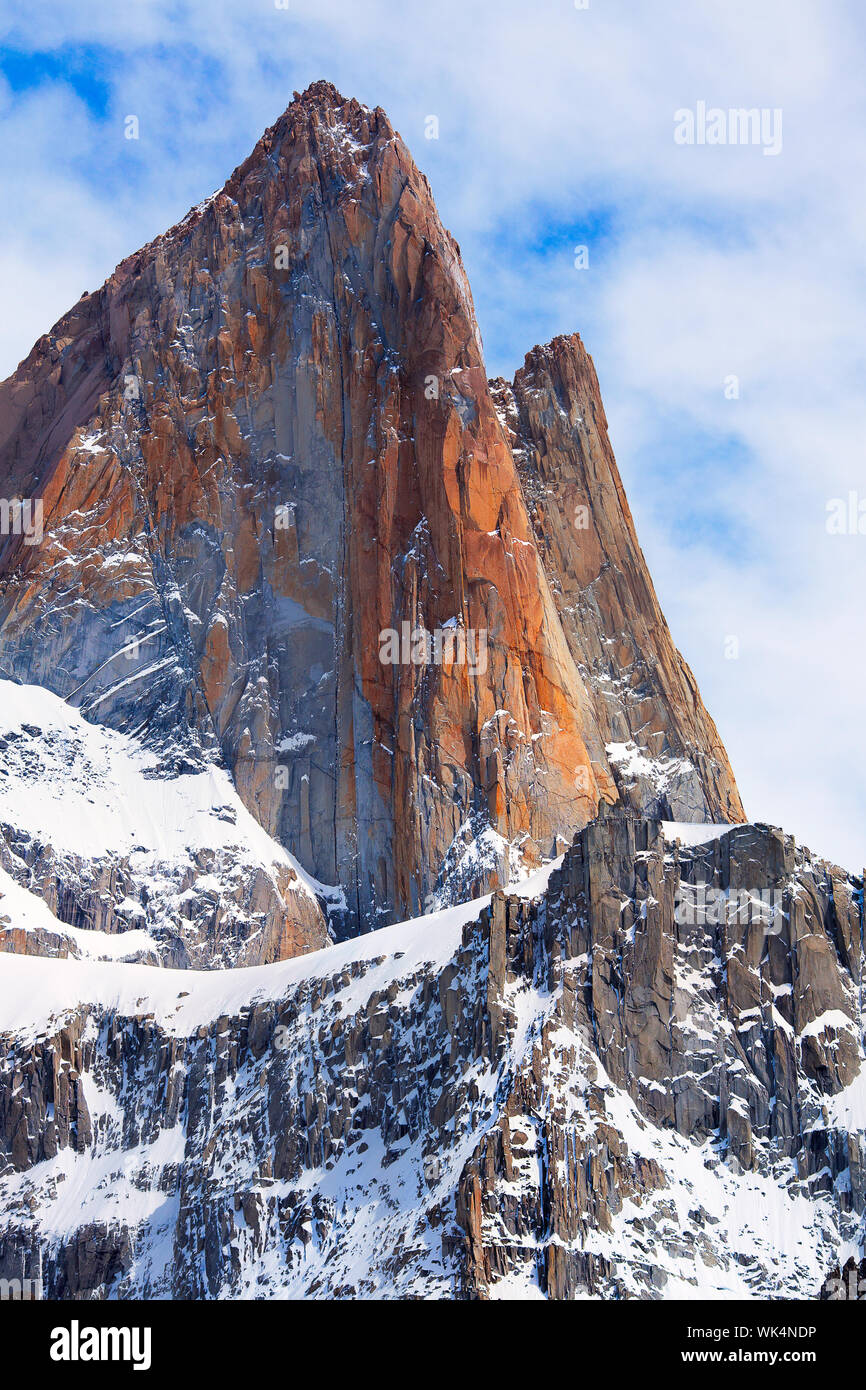 Mount Fitz Roy, Patagonia, Argentina Stock Photo