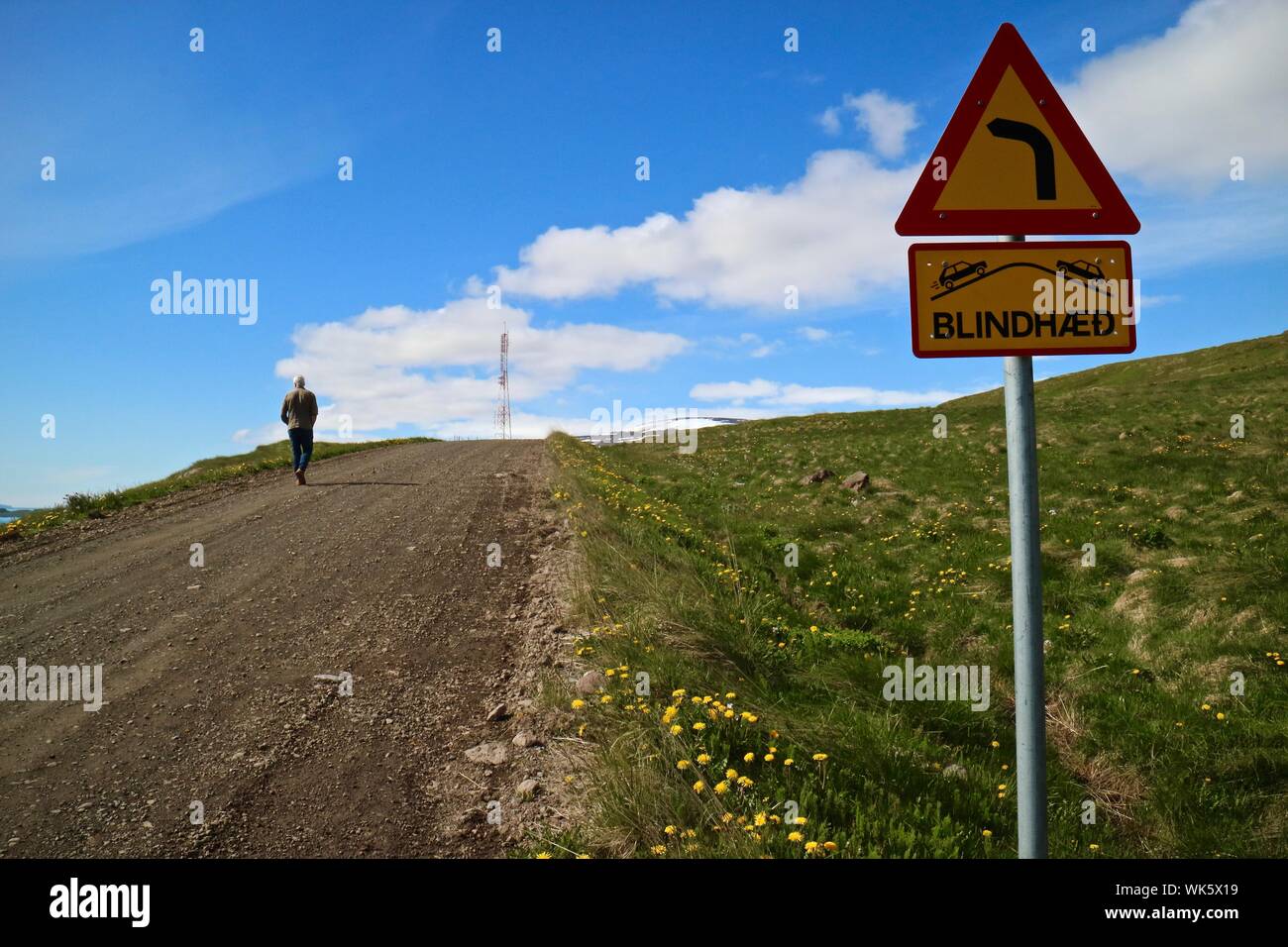 Road Signs Against Sky Stock Photo