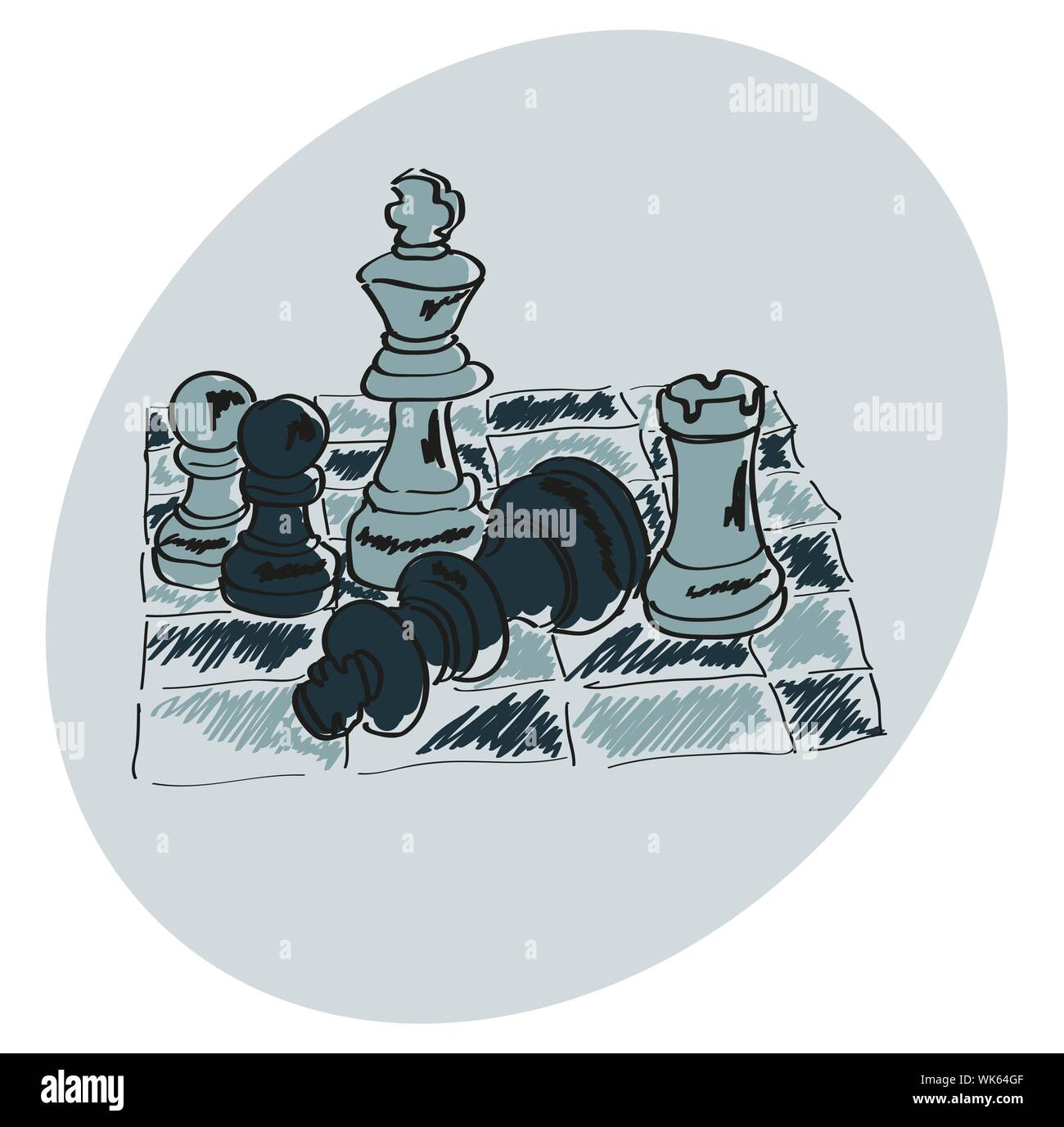 Chess Drawing Stock Illustrations – 4,575 Chess Drawing Stock  Illustrations, Vectors & Clipart - Dreamstime