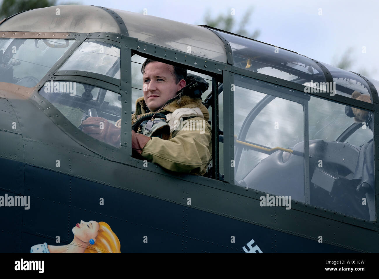 Lancaster Cockpit High Resolution Stock Photography And Images Alamy