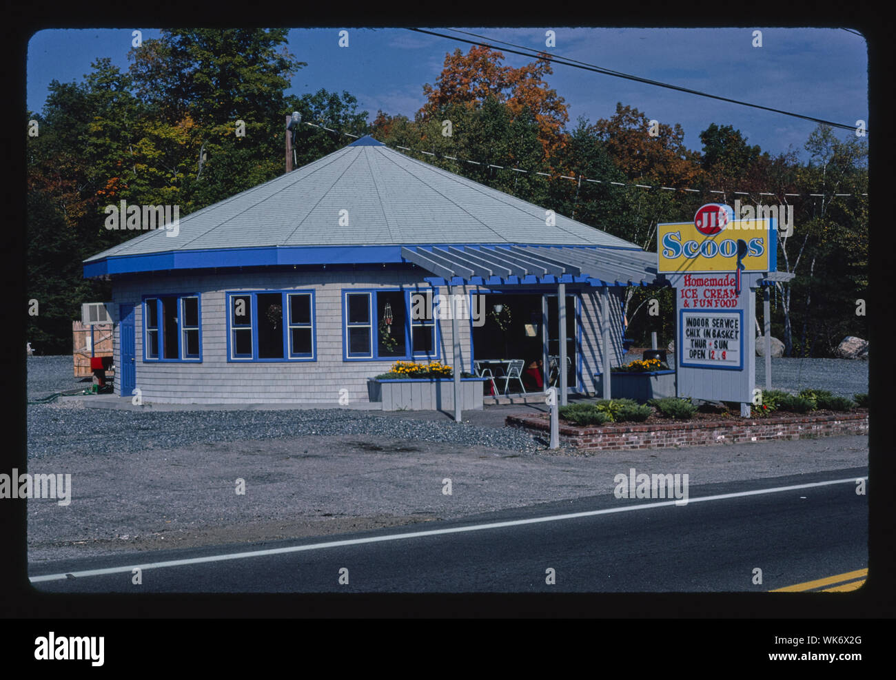 J.B. Scoops Ice Cream, Meredith, New Hampshire Stock Photo Alamy