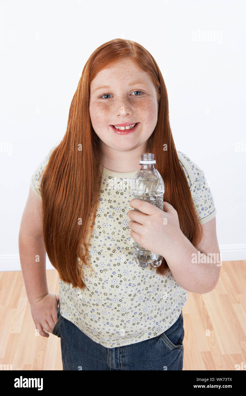 Portrait chubby red haired girl hi-res stock photography and images - Alamy