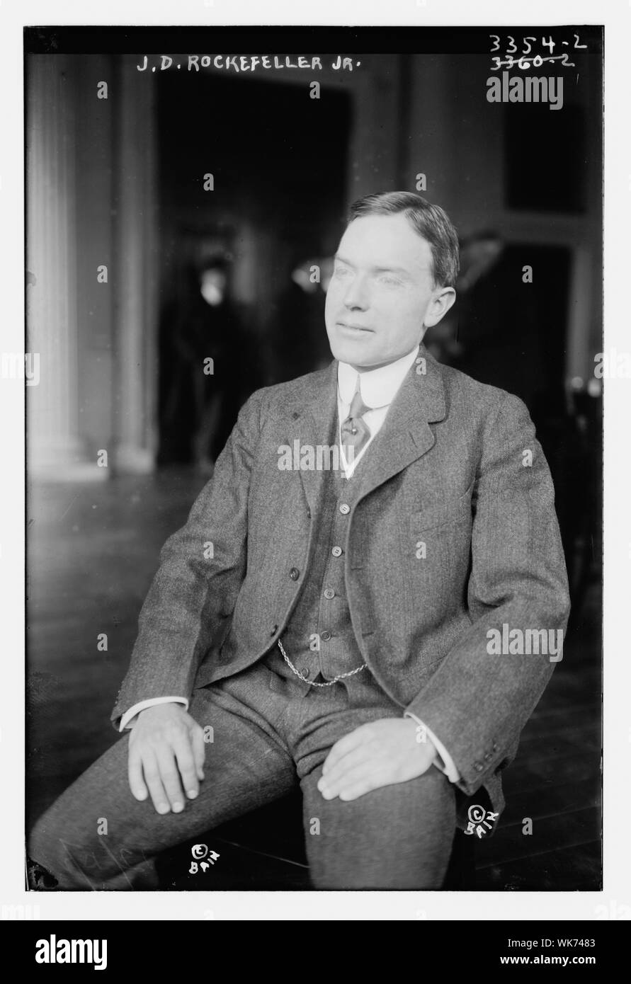 John d rockefeller jr hi-res stock photography and images - Alamy