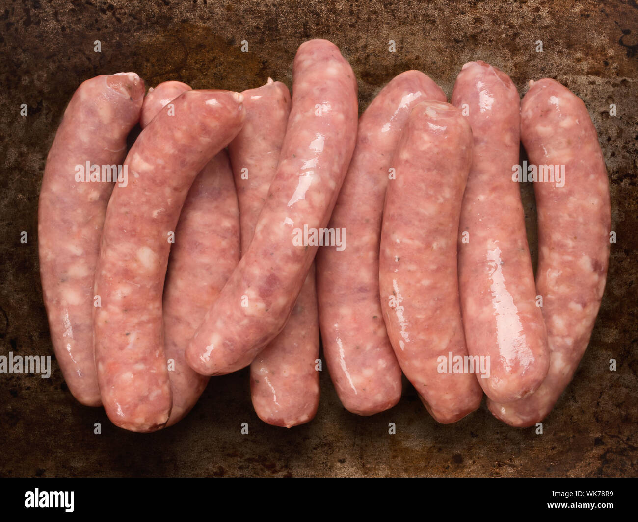 Uncooked Sausages High Resolution Stock Photography and Images Alamy