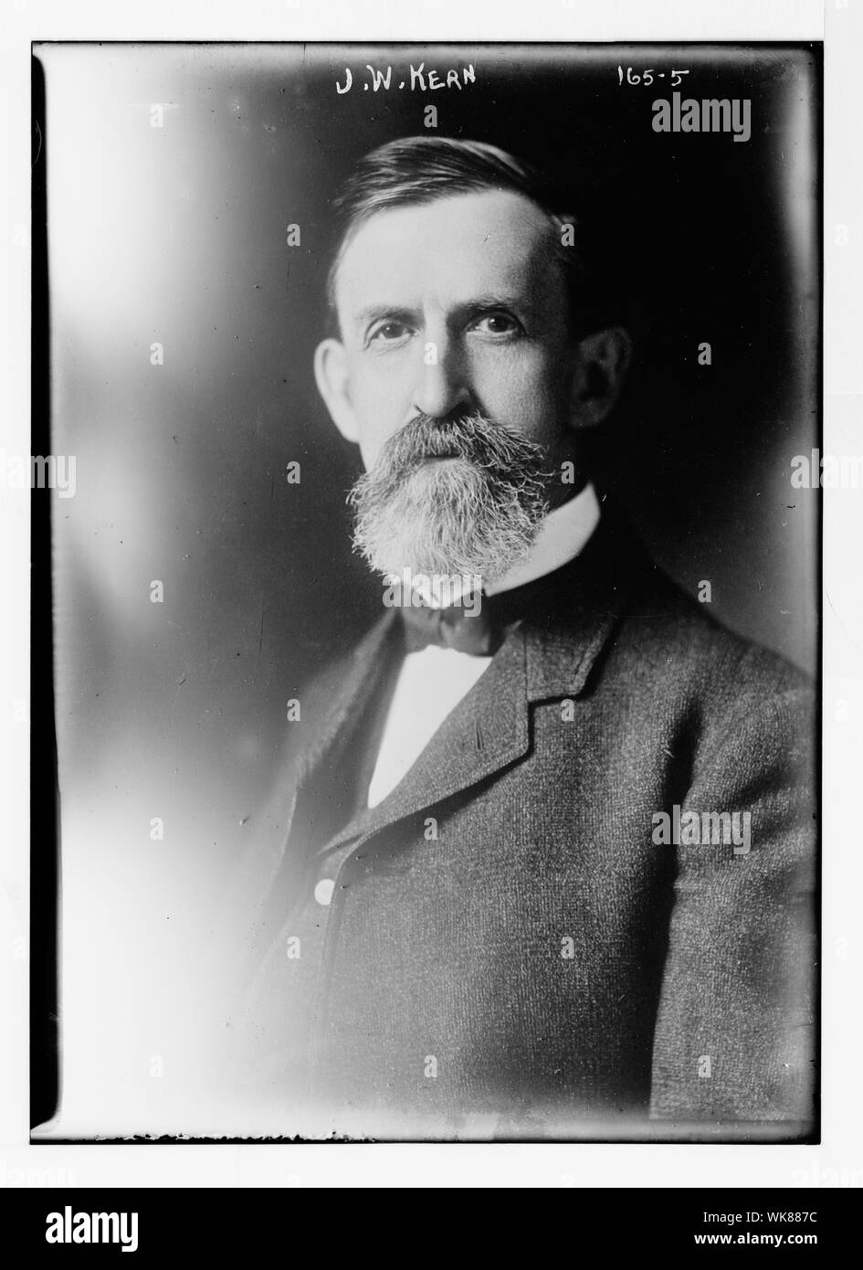 J.W. Kern, portrait bust Stock Photo - Alamy