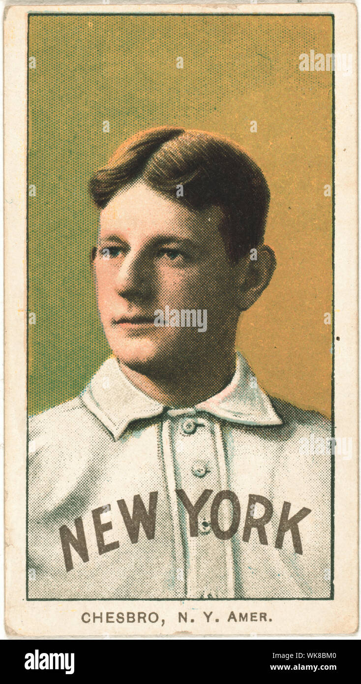 Jack Chesbro, New York Highlanders, baseball card portrait Stock Photo