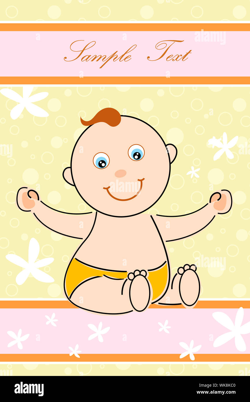 illustration of children's day card Stock Photo - Alamy