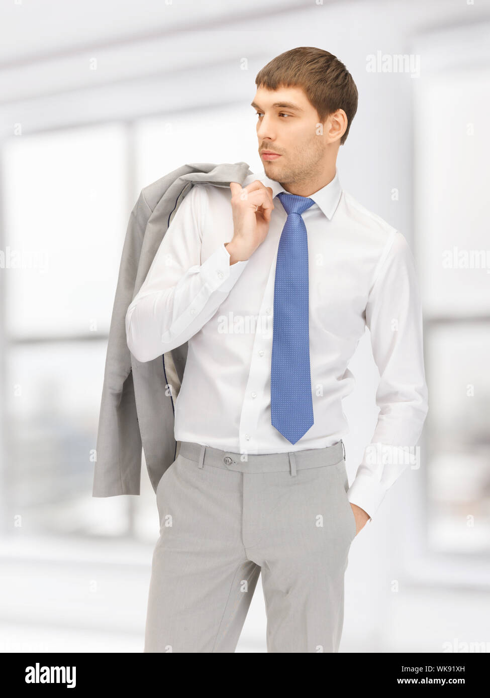 Unsure pensive worried anxiety hi-res stock photography and images - Alamy