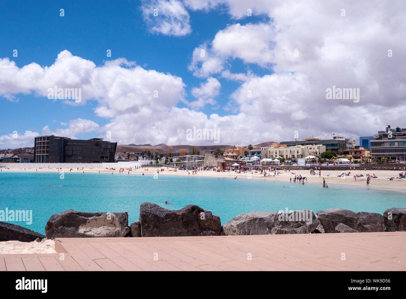 entrada Delicioso cebra Puerto del Rosario beach Fuerteventura Canary Islands Spain Stock Photo -  Alamy