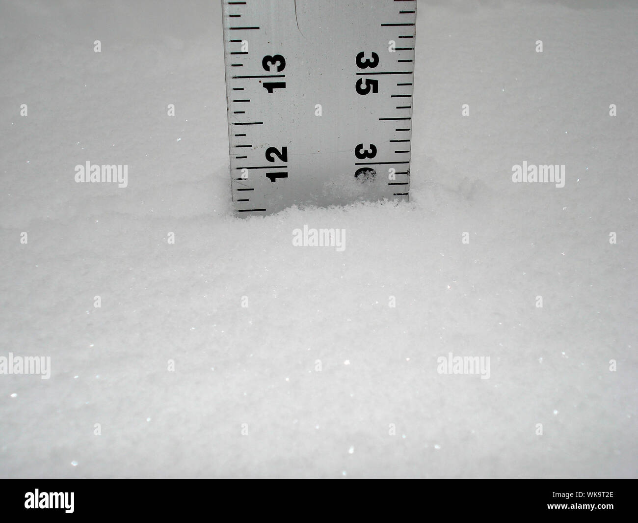 Ruler snow hi-res stock photography and images - Alamy