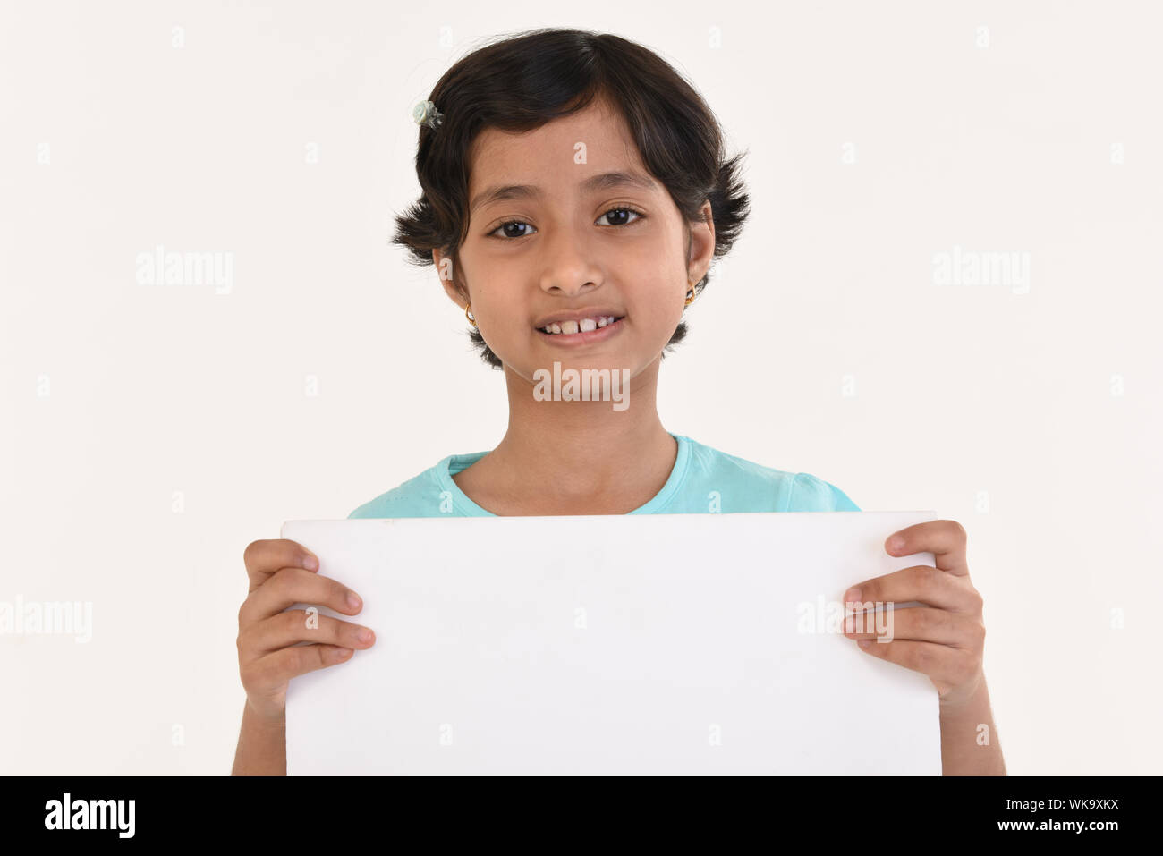 Girl child placard hi-res stock photography and images - Alamy