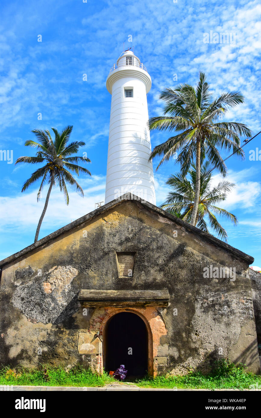 Galle Lighthouse, Galle Fort, Galle, Sri Lanka Stock Photo Alamy