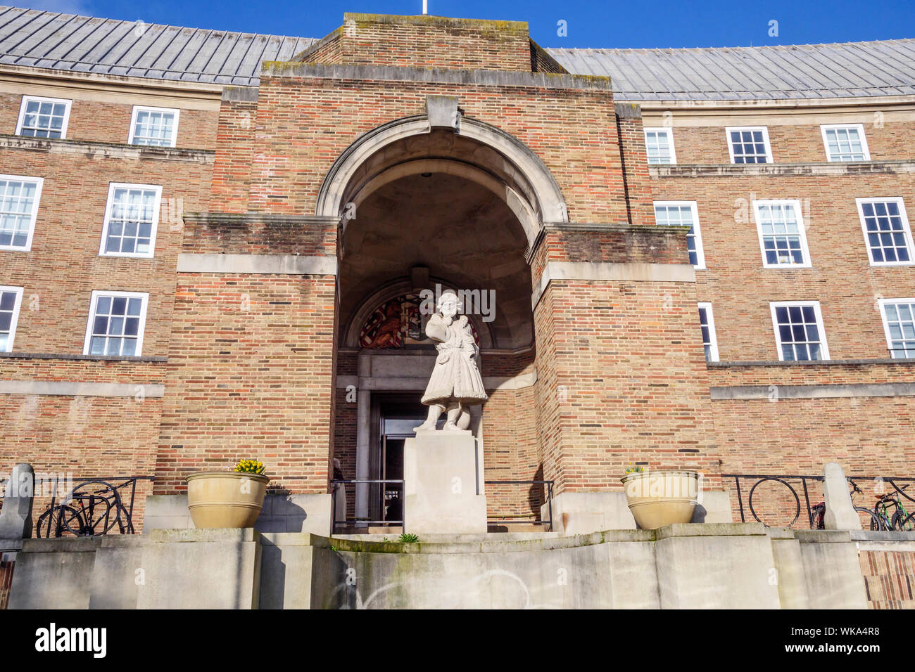 Bristol City Council Building Cabot House College Green Bristol Avon England Stock Photo