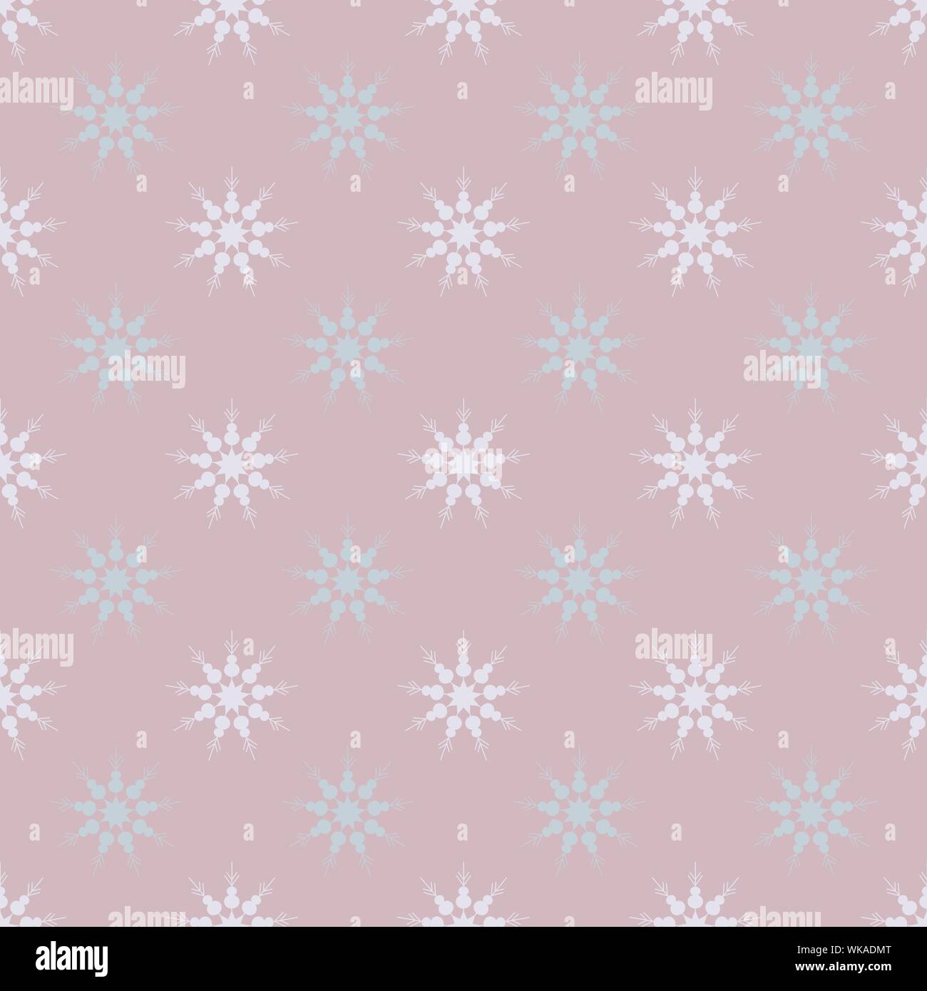Snowflake Pattern For Packaging Vector Christmas seamless pattern with snowflakes for packaging ...