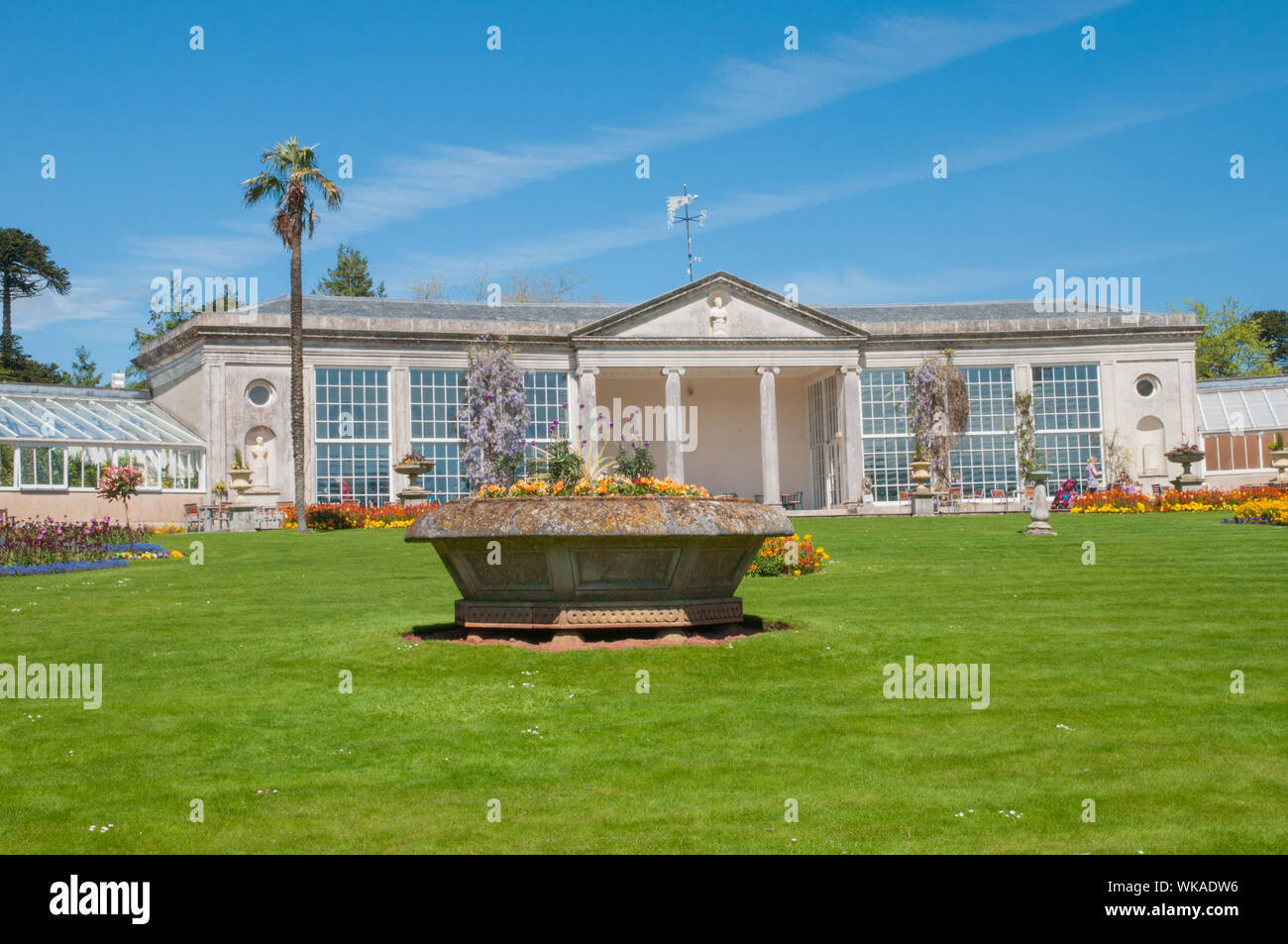 Bicton Park Botanical Gardens Budleigh Salterton Devon England Stock