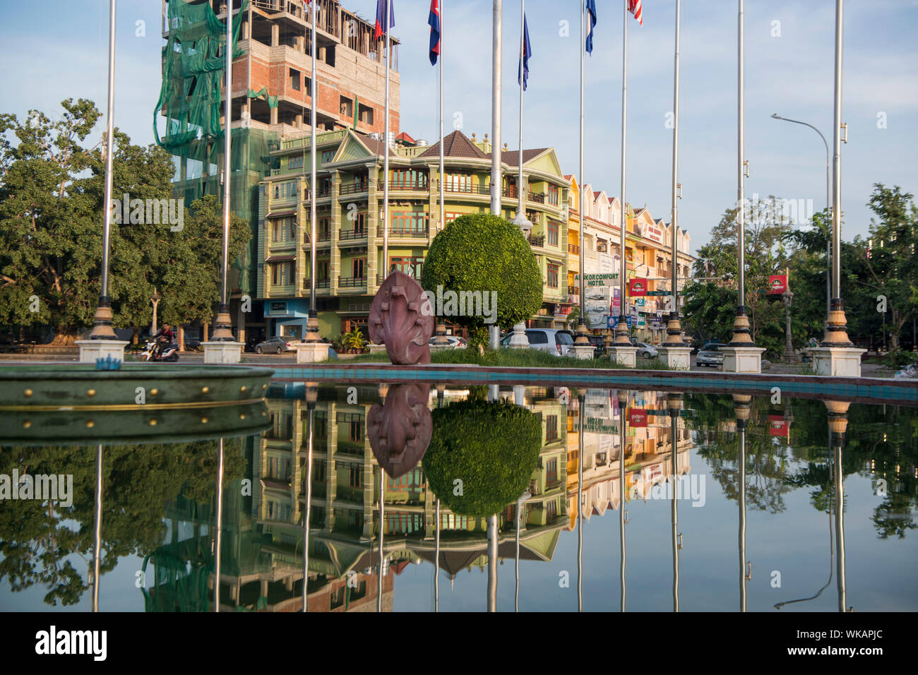 The Angkor Comfort Hotel A At The River Front In The Old Town In