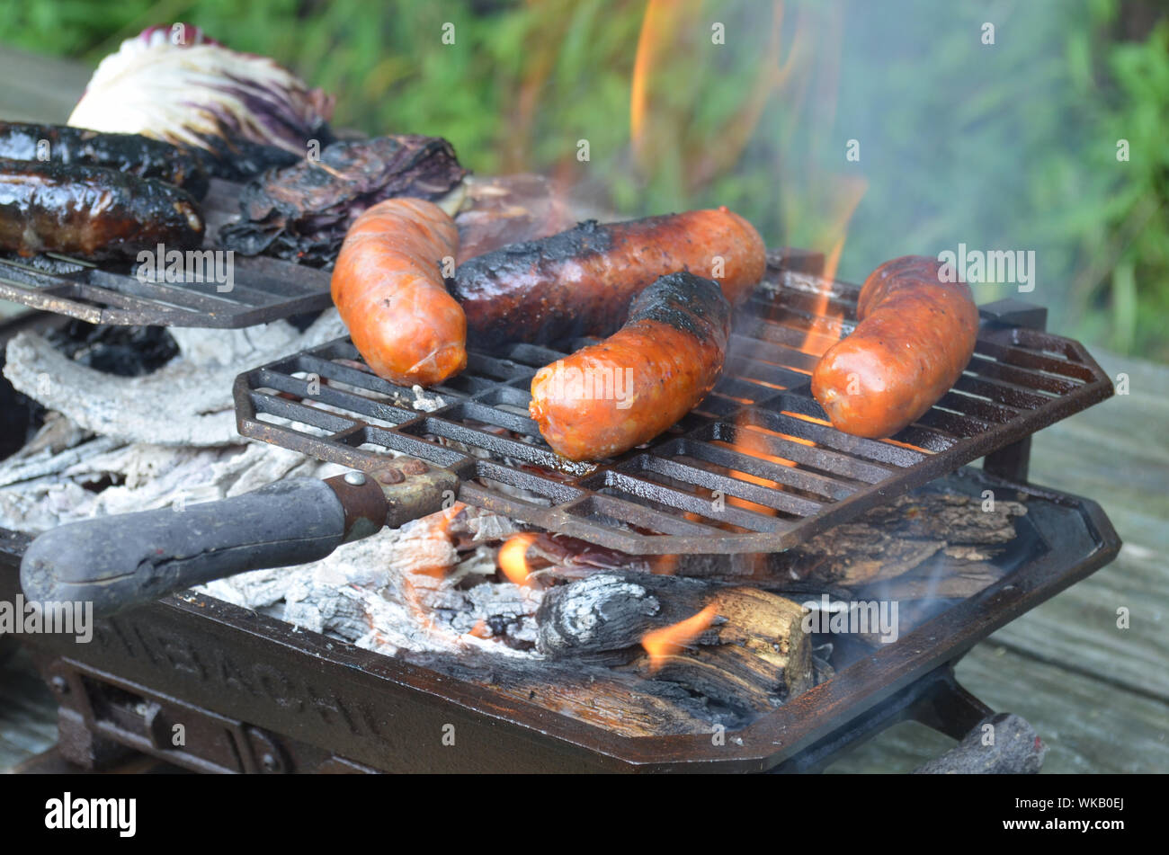 Burnt Sausage High Resolution Stock Photography and Images Alamy
