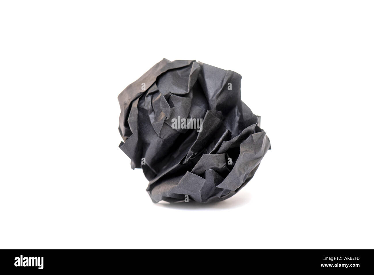 Black wrinkled paper hi-res stock photography and images - Alamy
