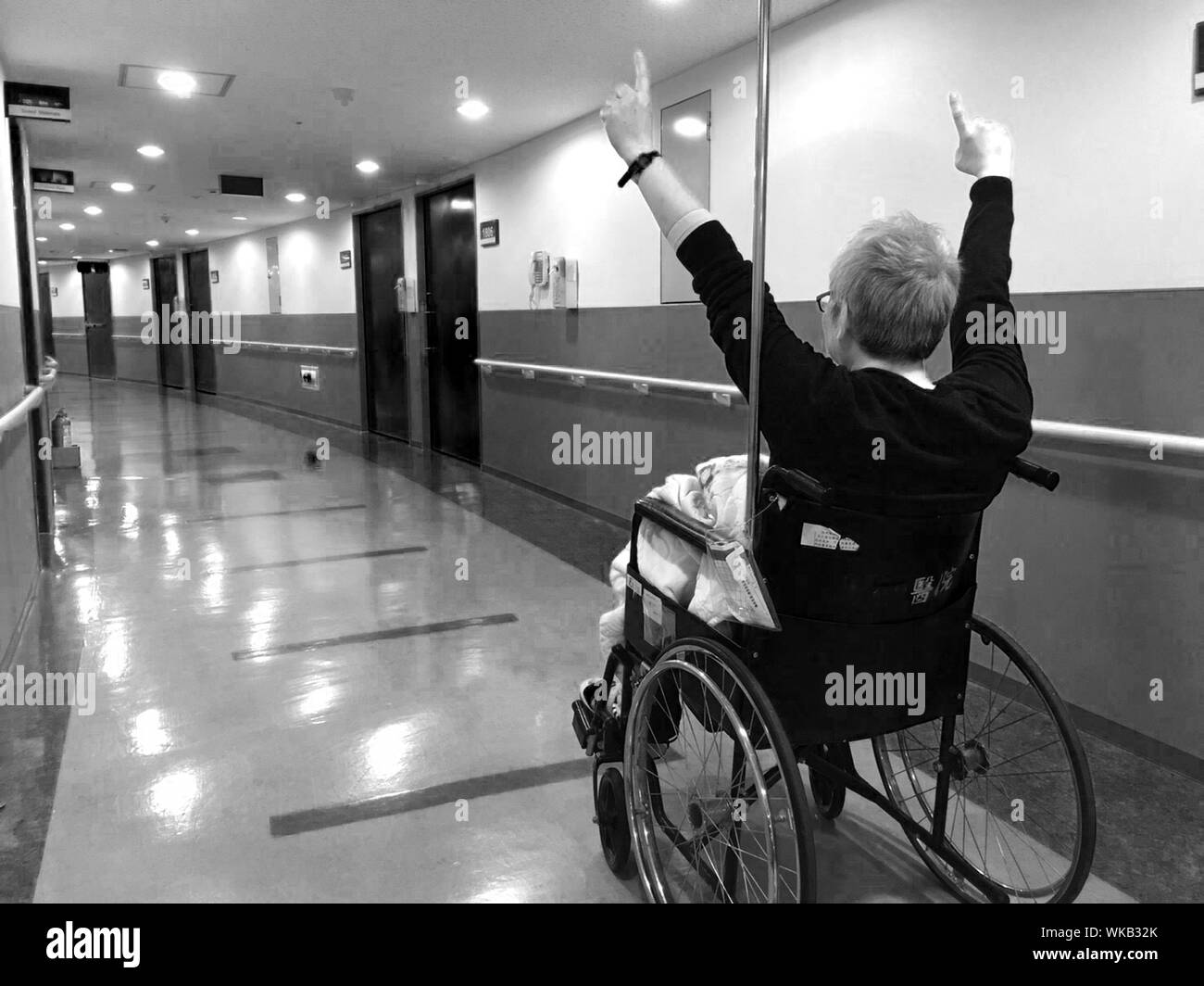 Women rear view wheelchair hires stock photography and images Alamy