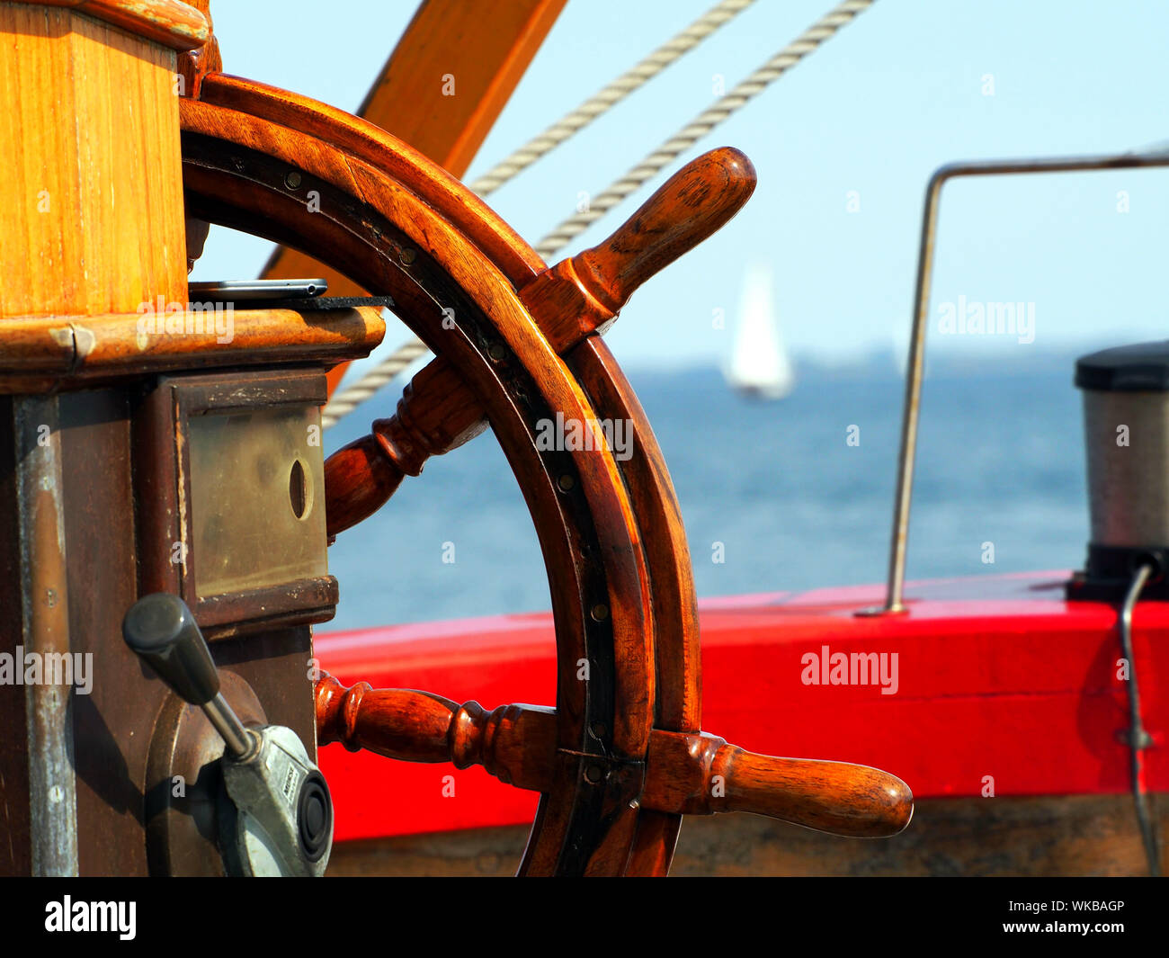 Sailboat helm hires stock photography and images Alamy