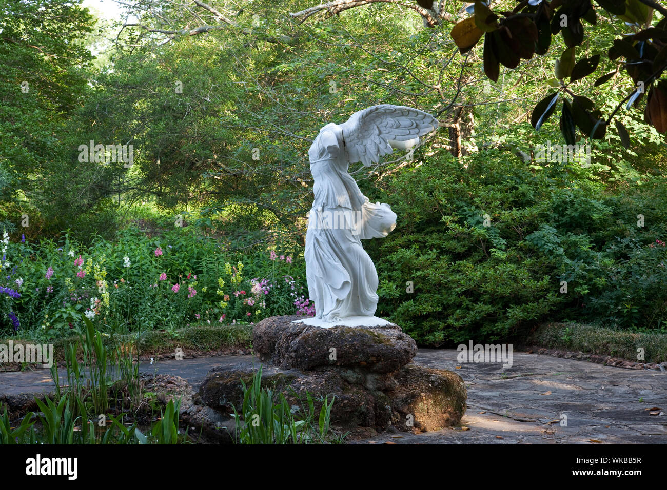 Jasmine Hill Gardens Near Wetumpka Alabama Stock Photo