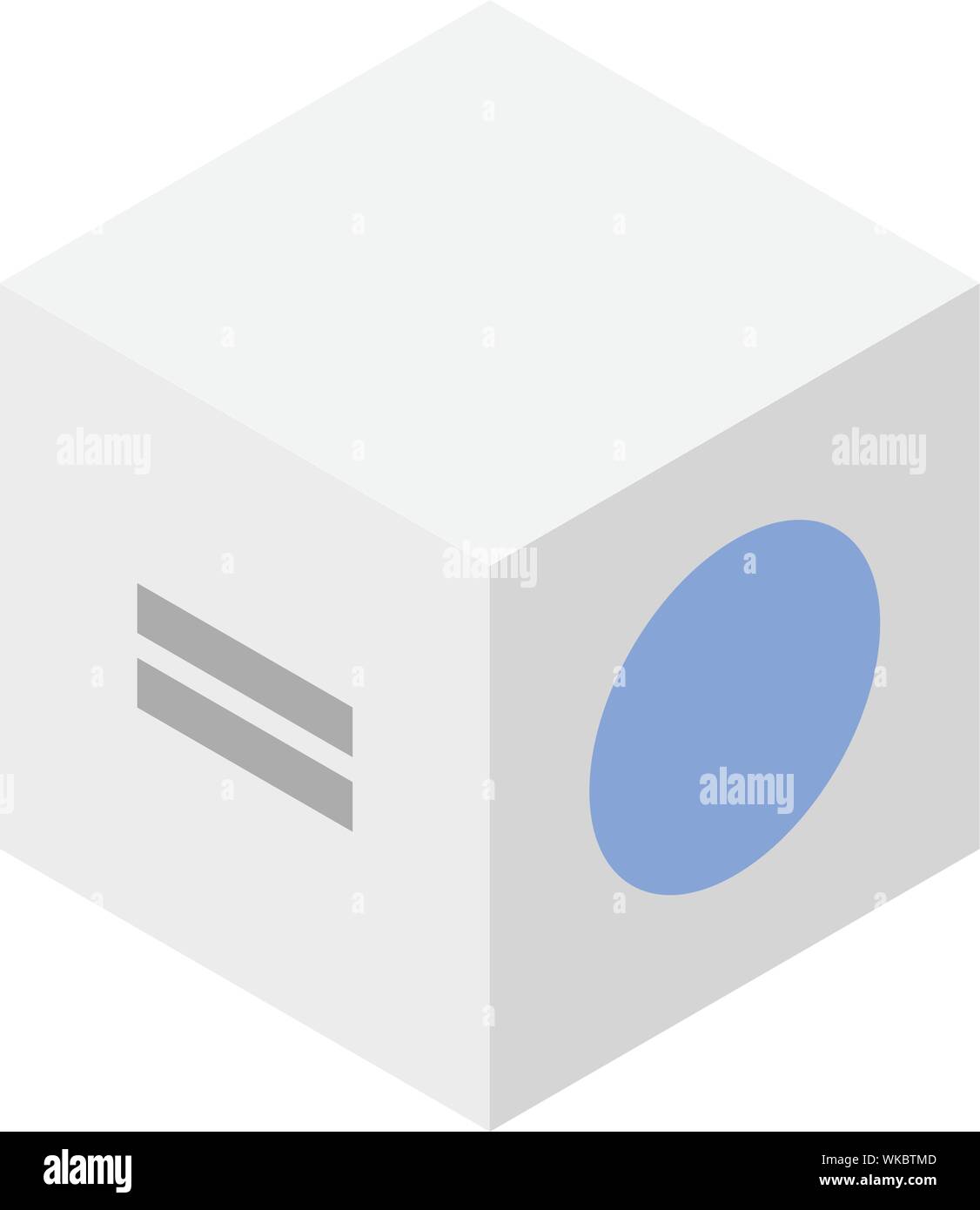 Medical cube device icon hi-res stock photography and images - Alamy