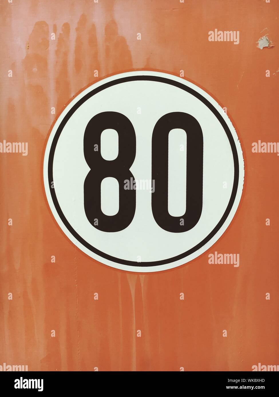 Number 80 High Resolution Stock Photography and Images - Alamy