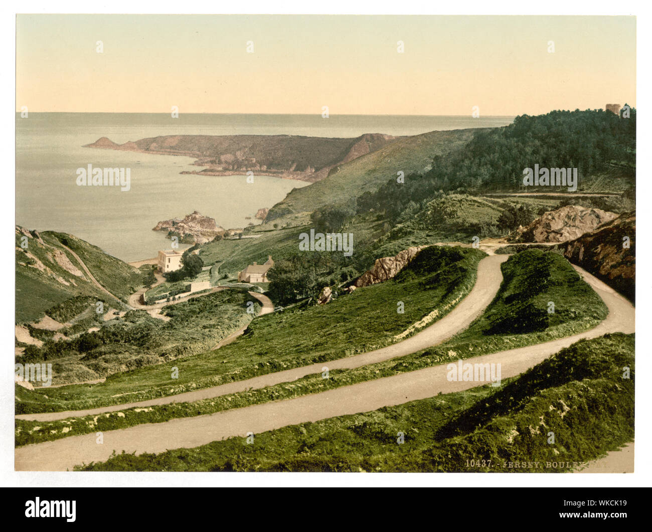 Jersey, Bouley Bay, Channel Islands; Forms part of the British Isles