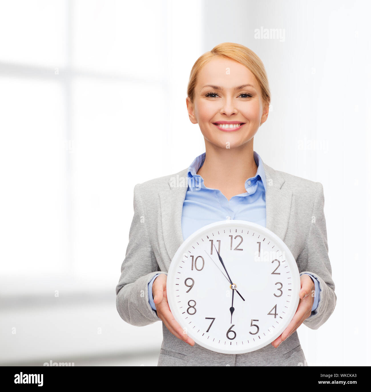 Nice office wall clock hires stock photography and images Alamy