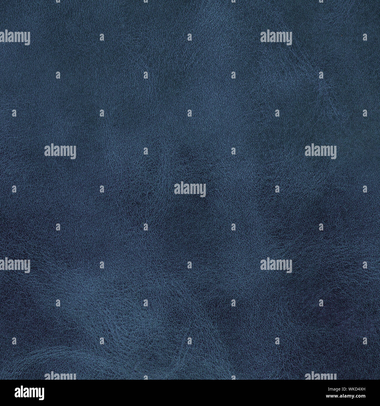 Blue leather texture closeup, useful as background Stock Photo