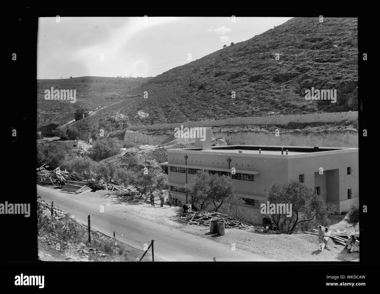 Jerusalem Water Works. BabelWad engine house Stock Photo Alamy