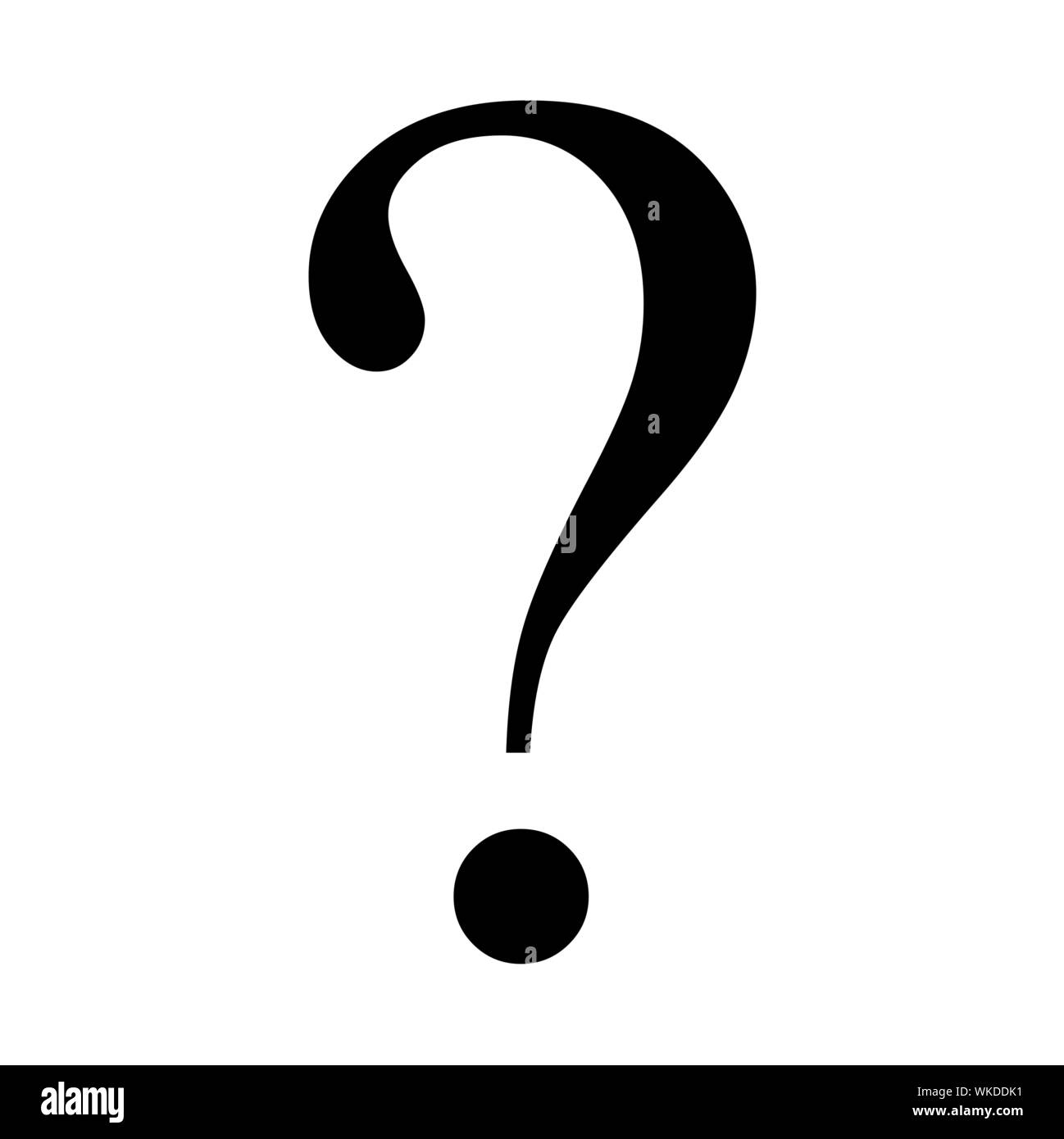 question mark tie clip
