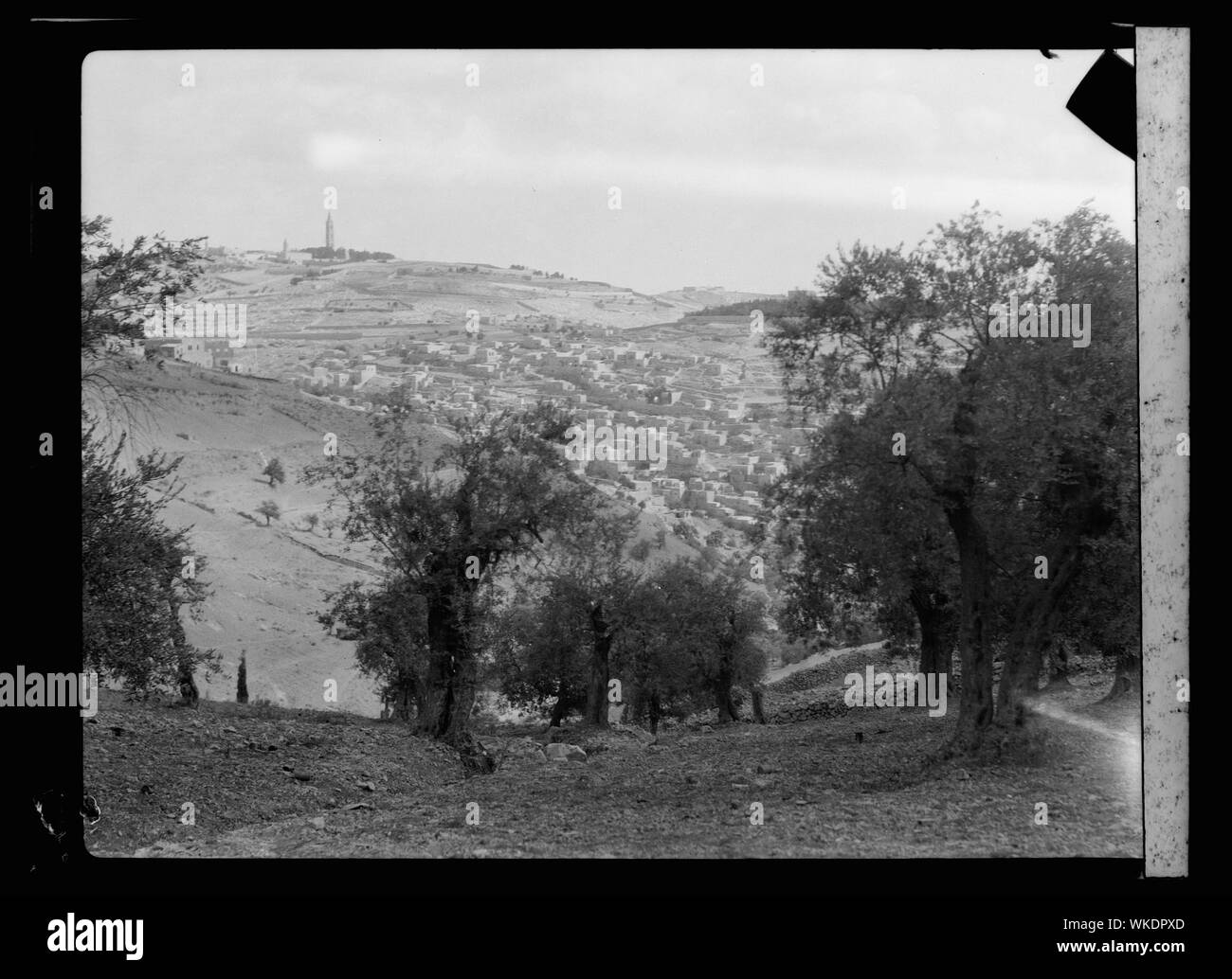 Jerusalem, Olivet, Mt. Zion Stock Photo Alamy