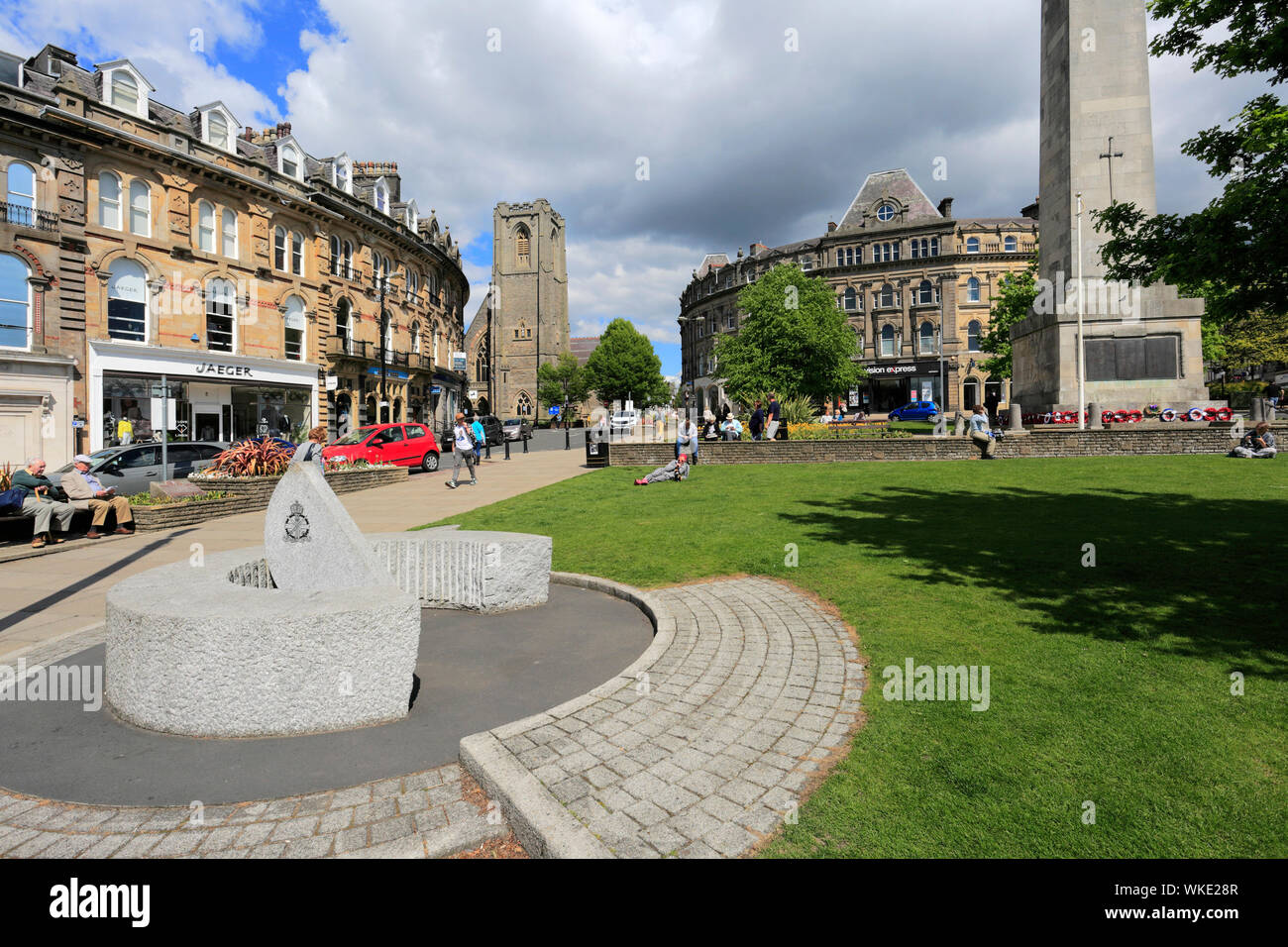 The War Memorial gardens in Harrogate, North Yorkshire, England, UK Stock Photo