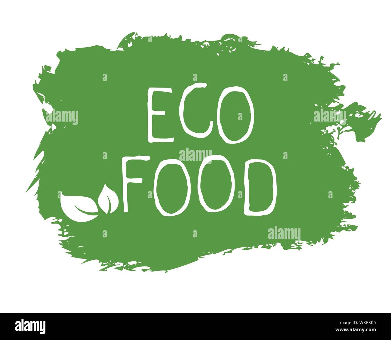 Eco food label and high quality product badges. Bio healthy organic ...